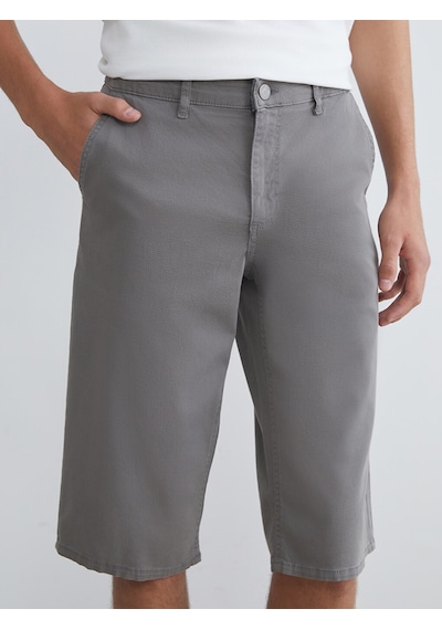 Lcw Jeans Haki Standart Kalıp Erkek Jean Şort