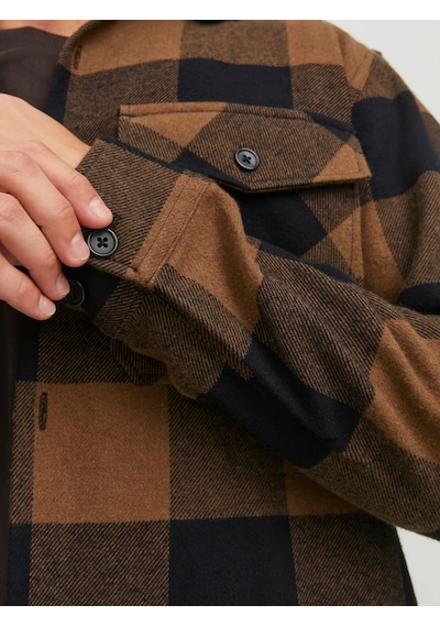 Jack & Jones Jack&jones Rahat Kesim Kahverengi Erkek Gömlek 12241533 001