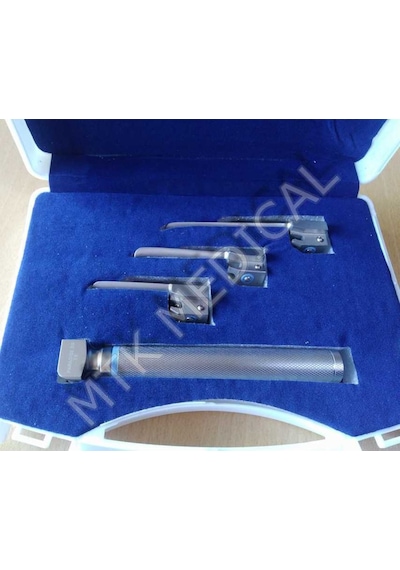 Pediatrik Larıngoskop 3'Lü Set (00. 0. 1 Miller Blade)