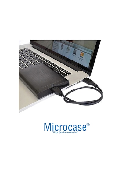 Microcase Usb 3.0 Harici Hdd Hard Disk Kablosu 30 Cm Siyah Al2612