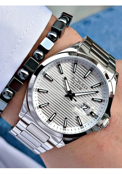 Jg. Polo Clup Jpc.1025 S04 Erkek Kol Saati Gri
