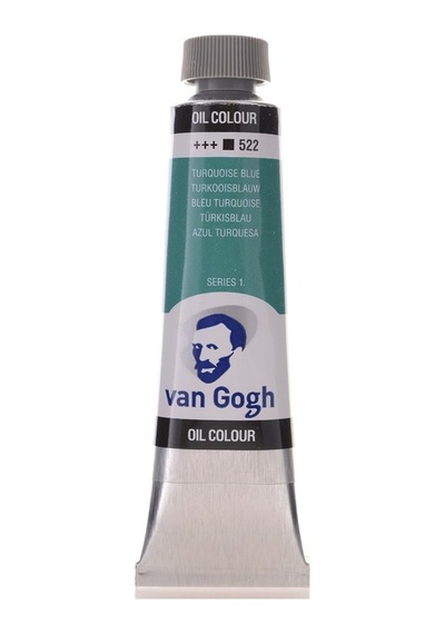 Talens Van Gogh Yağlı Boya 40 ML 522 Turquoise Blue