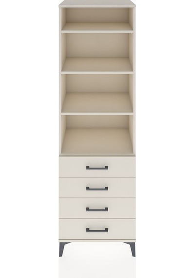 Hyperion Dolap 4 Raflı 4 Çekmeceli 60x44x195 Aytaşı-aytaşı Aytaşı