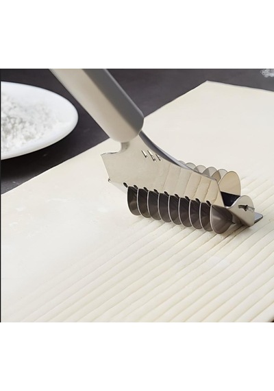 Zhlhome Fissaggi Erişte Hamur Kesici Spatula Sebze Doğrayıcı
