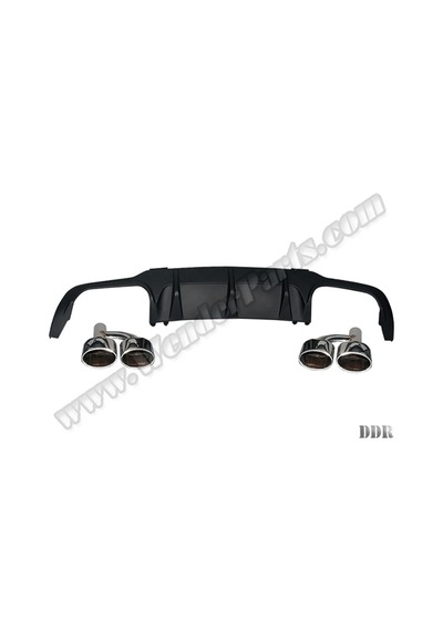 Mercedes W204 Tampon Difüzör Seti Arka Oo-oo Egz.uçlu -/////amg- 2007-10 M A2048854525s1