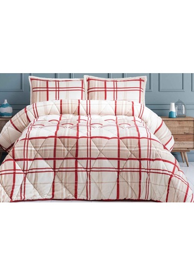 Merinos Comforter Yorgan Seti 220x240 Juni Bej
