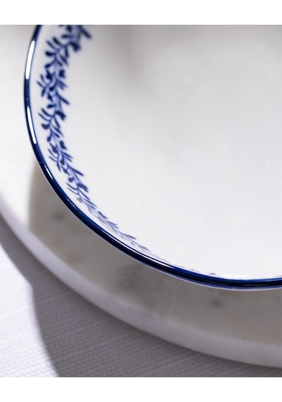 Madame Coco Reve Bleu Orva Tabak - 19 Cm - Mavi/beyaz 8684427225455 Çok Renkli