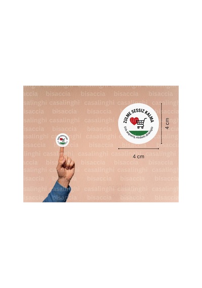 Zulme Sessiz Kalma Etiketi Etik Alışveriş Vicdanlı Direniştir Sticker Filistin Boykot 4 Cm 90 Adet Çok Renkli