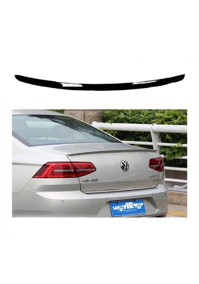 Vw Passat B8 2014-2019 Piona Black Siyah Spoiler-spoyler