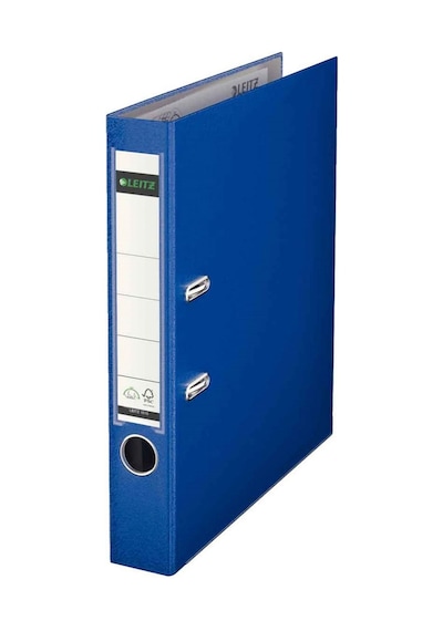Leitz 180 Dar Çakma Klasör Mavi 1015103501