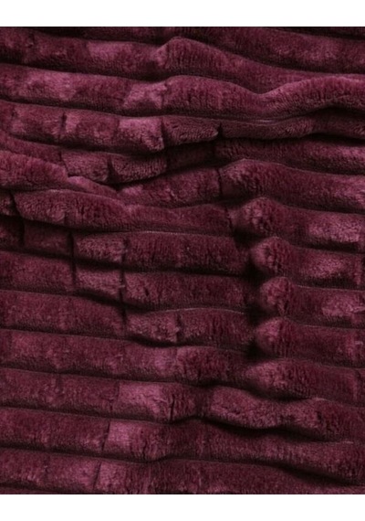 Merinos Modern Line 3 Parça Çift Kişilik Battaniye Seti Kutulu 220x240 Cherry Vişne