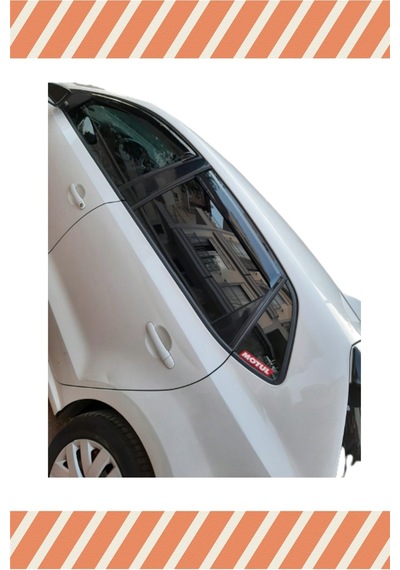 Volkswagen Polo Hb 2009 -2017 Modellerine Özel 4'lü Mügen Tip Cam Rüzgarlığı