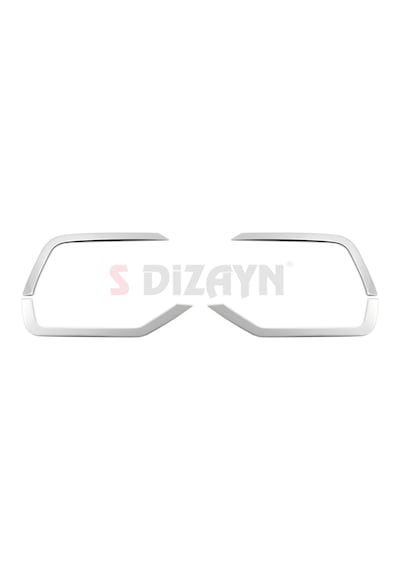 S-dizayn Vw Transporter T6.1 Krom Sis Farı Çerçevesi 4 Prç. 2020-2025