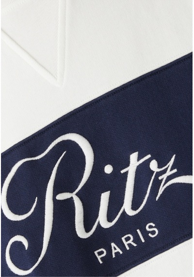 Frame Ritz Unisex Spor Kapşonlu Sweatshirt Cream