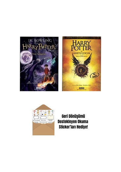 Harry Potter Ve Ölüm Yadigârları Lanetli Çocuk + Okuma Sticker'ları