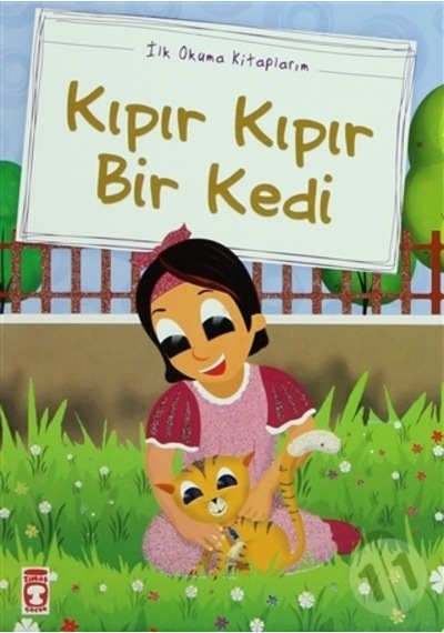 Kıpır Kıpır Bir Kedi Düz Yazılı