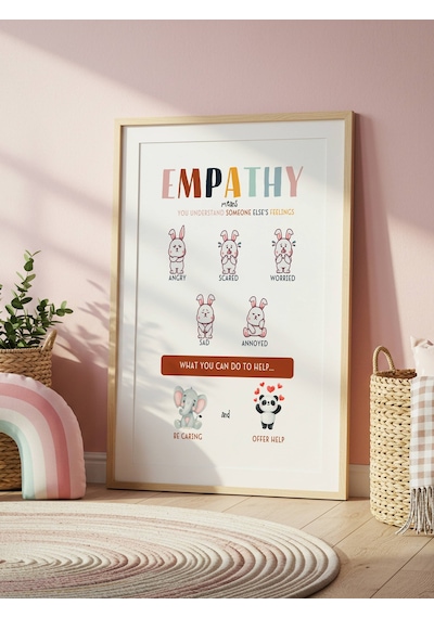 Empathy Dijital Baskı Poster V3 Çerçevesiz