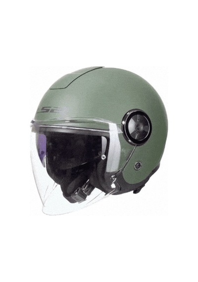 Ls2 Classy Mat Yeşil Kask Mat Yesıl