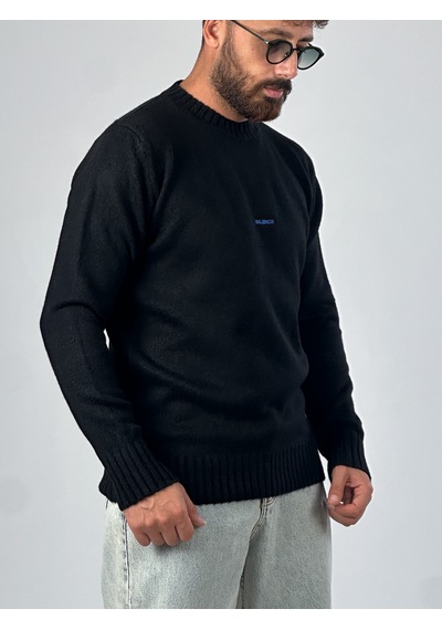 Cocopelli Basic Siyah Erkek Sweatshirt Coc1018 Siyah