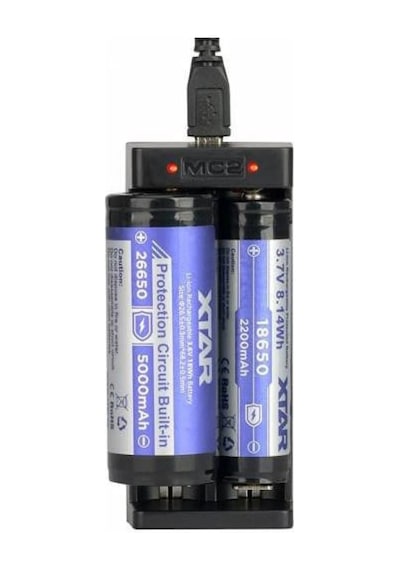 Xtar Mc2 İkili Li-ion Pil Şarj Cihazı Elx36589-0cf16