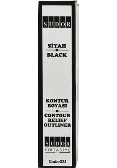 Südor Kontür 25 Ml Siyah 331 Çok Renkli