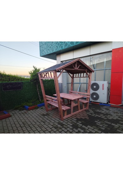 Çardak Bahçe Gölgeliği Pergola P27 Maun