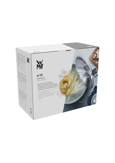 Wmf Mini İndüksiyon Tabanlı Çelik Kısa Tencere 16 Cm