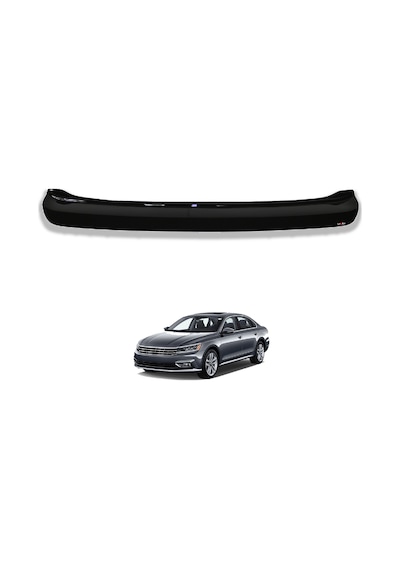 Volkswagen Passat 2015- Yılı Ve Sonrası Uyumlu Arka Tampon Eşiği Parlak Siyah