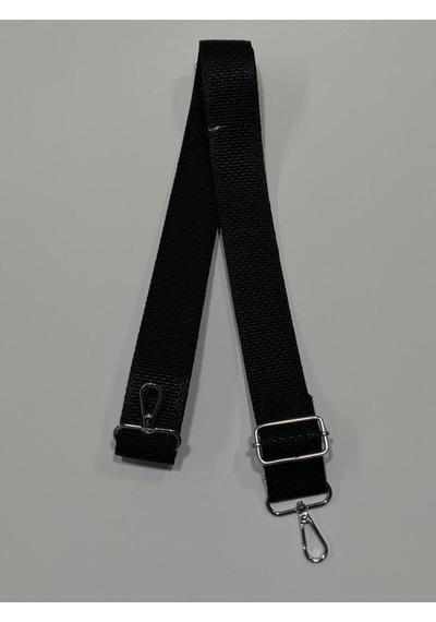Karantuhafiye Postacı Çanta Sapı / Palaska Çanta Sapı / Sert Kolon Çanta Sapı / 4 Cm Siyah Siyah