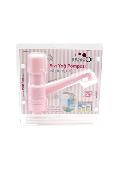 Global Marketin Sıvı Yağ Pompası Pembe