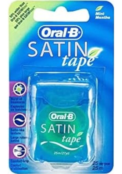 Oral-b Diş İpi Satin Tape 25 M 2 Paketi