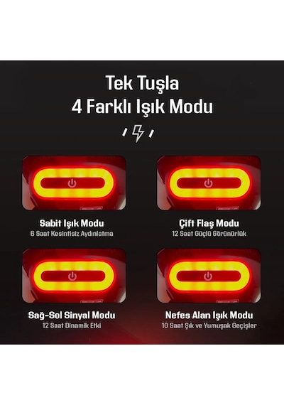 Motosiklet Kask Led Çakar