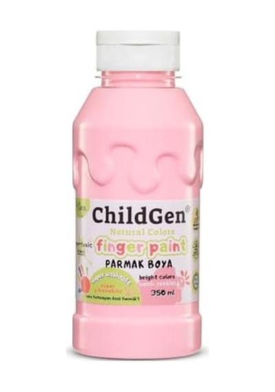 Süper Yıkanabilir 3'lü Parmak Boya Seti 3x350ml Pembe-mavi-mor Genel