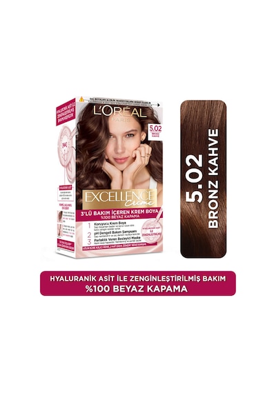 L'oréal Paris Excellence Creme Saç Boyası 5.02 Bronz Kahve
