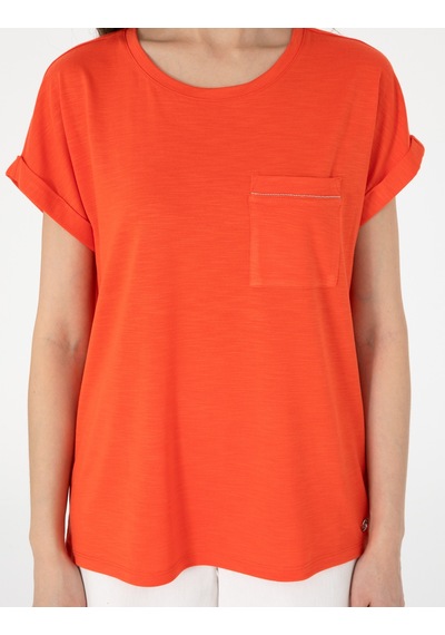 Pierre Cardin Kadın Kırmızı Tişört 50301440-vr030 Kırmızı
