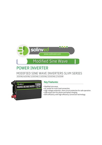 Solinved Slvm1500 12v 1500w Modifiye Sinüs İnverter