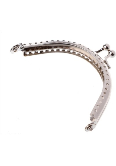 Abarta Metal Çanta Klipsi -gümüş Rengi-10.5 Cm 10 Cm