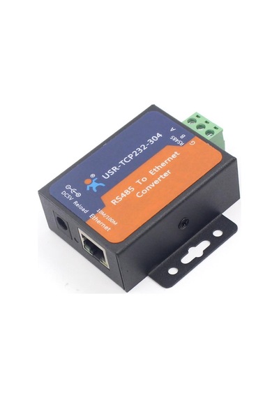 Usr-tcp232-304 Rs485 To Ethernet Çevirici Modül Metal Kutu Endüstriyel Tip Seri Port Sinyal Çevirici