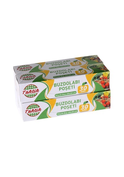 4 Adet Taktik Buzdolabı Poşeti Küçük Boy 20 30 Cm 4 Lü
