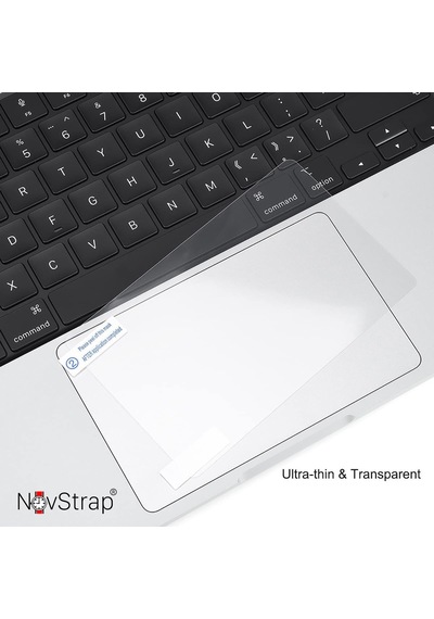 Novstrap Apple Uyumlu MacBook Pro 14 İnç M1 M2 A2442 A2779 İle Touchpad Trackpad Koruyucu Film