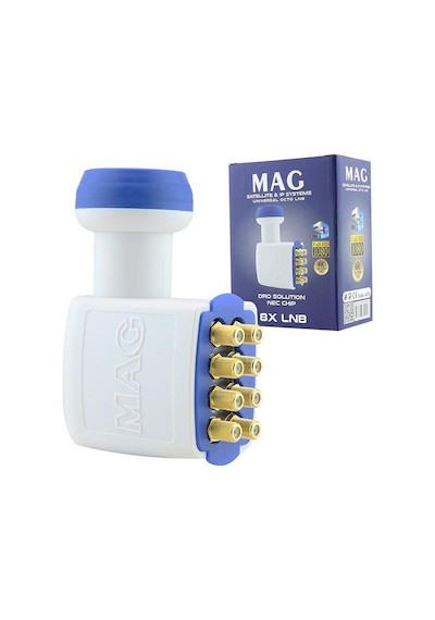 Mag Octo 8 Çıkışlı Full Hd Sekizli Lnb