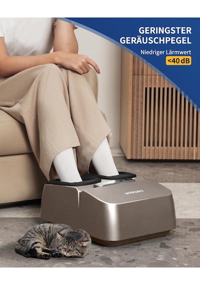Plantar Fasiit İçin 55 C Isı Ve Shiatsu Fonksiyonlu Mountrax Ayak Masajı