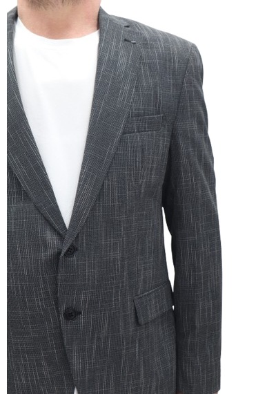 Twenhil Dmctekstil Erkek Ckt-202 Desenli Klasik Kesim Normal Kalıp Çift Düğme Blazer Ceket Füme Twenhil Dmctekstil Erkek Ckt-202 Desenli Klasik Kesim Normal Kalıp Çift Düğme Blazer Ceket Füme