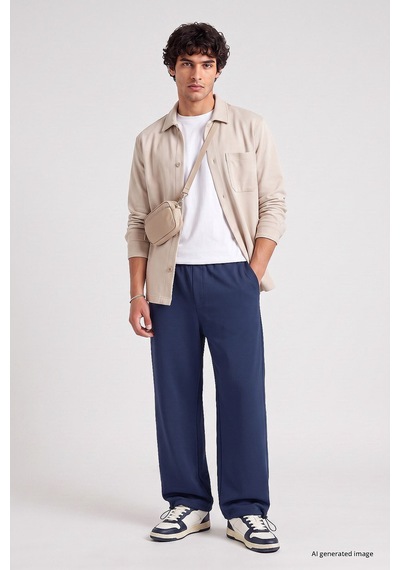 TOMMYLIFE Parlament Lastikli Erkek Baggy Eşofman Alt - 82200