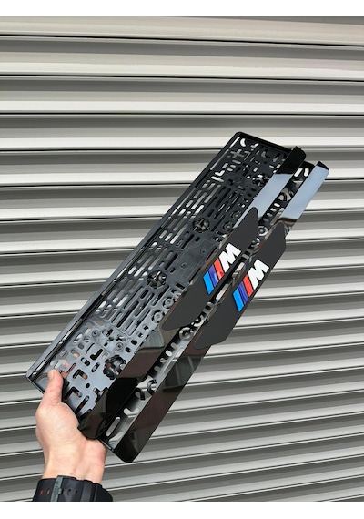Vipplaka Bmv M3 Uyumlu Ortası Mat Plakalık