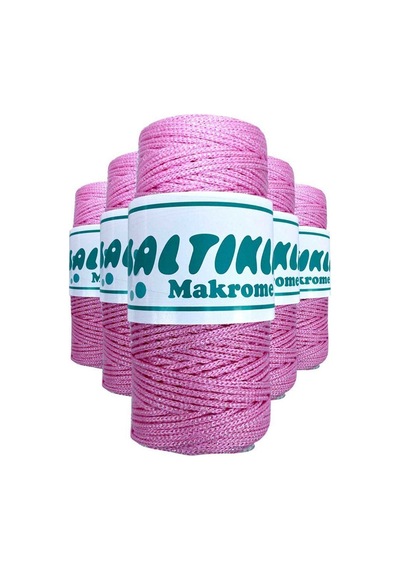 Northcity 5 Adet Polyester Simli Makrome İpi Ss-1545