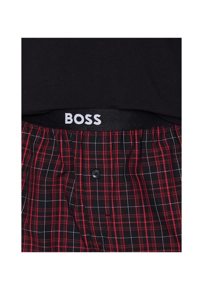 Boss Erkek Pijama Takımı Siyah Siyah