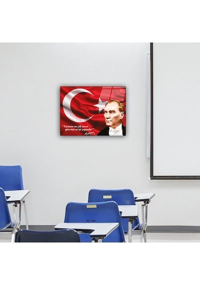 Decorita Cam Tablo | Atatürk Serisi 3