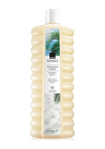 Senses Maldives Sands Deniz Tuzu Ve Frangipani Kokulu Banyo Köpüğü 1lt Fresh