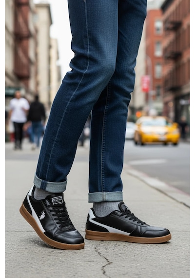U.s. Polo Assn. Perry 6fx Siyah Erkek Sneaker 000000000102156680 Siyah-krep